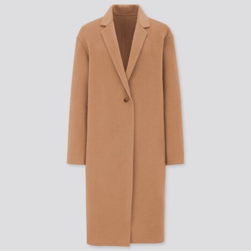 Uniqlo Double Face Cocoon Coat